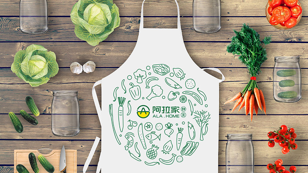 阿拉家鮮生VI設(shè)計